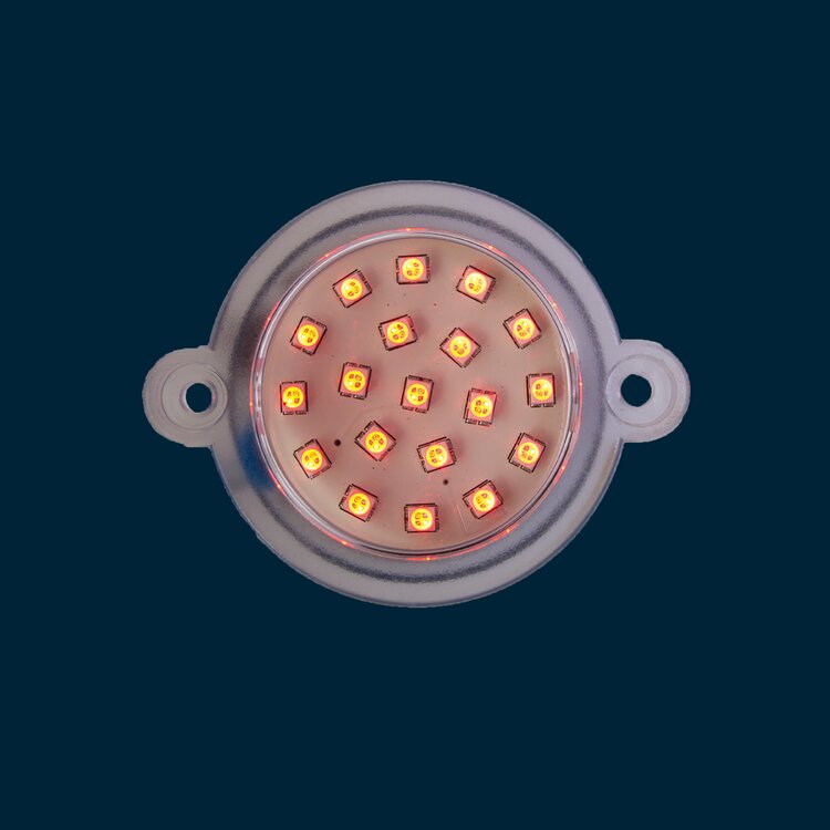 LED-light switchable red/green not mounted   