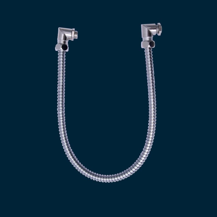 Cable protective tube LED mount abv. the boom S 6000-8000   