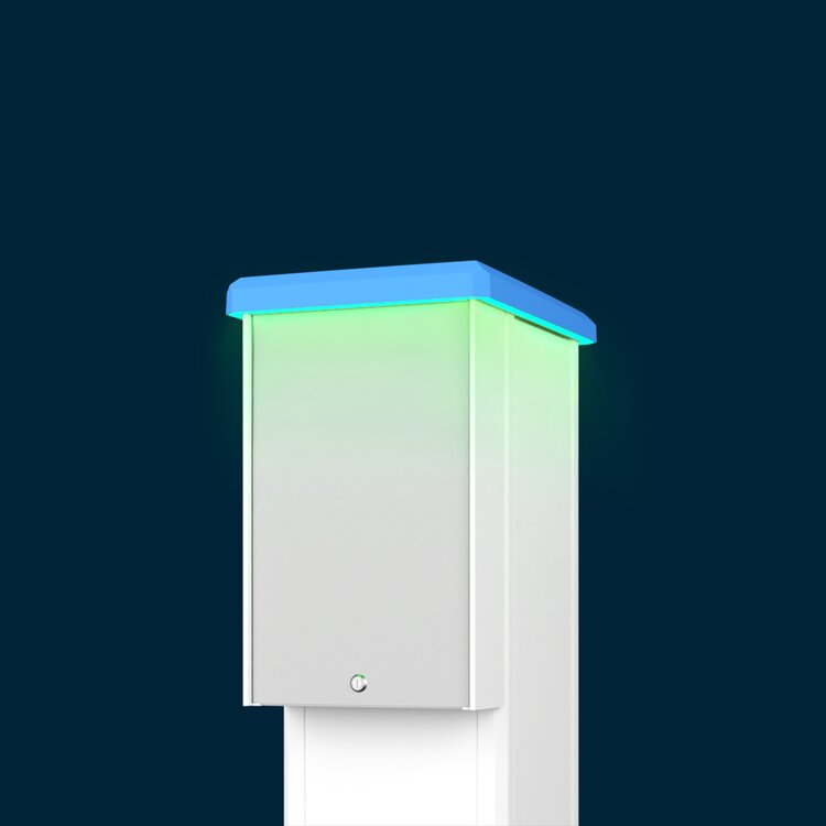 LED lighting for aluminium housing  PKW 1200, mounted   