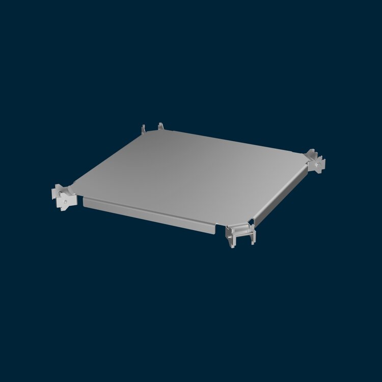 Optional shelf for aluminium housing     