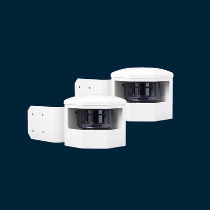 Serie P, Set of 2 aluminium housings, 190mm