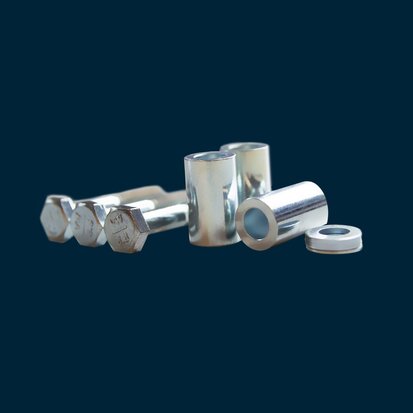 Spacer galvanized