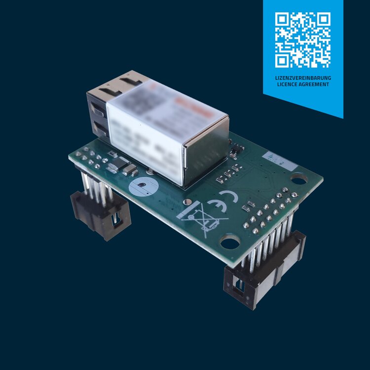 Modul TCP/IP v2.0 DHCP – IoT, montiert
