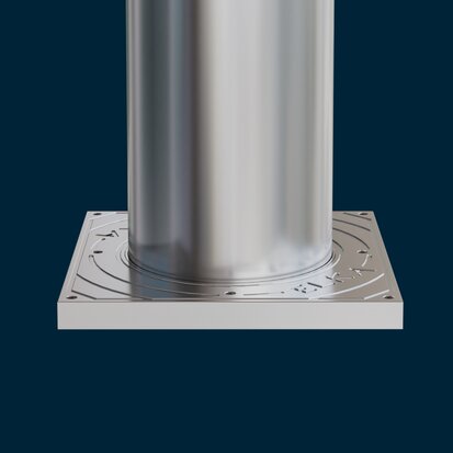 Bodenplatte Anpflasterung Fix