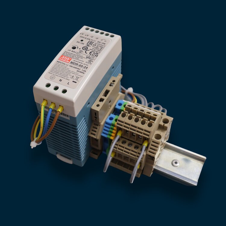Power supply for housings, MS installed       
