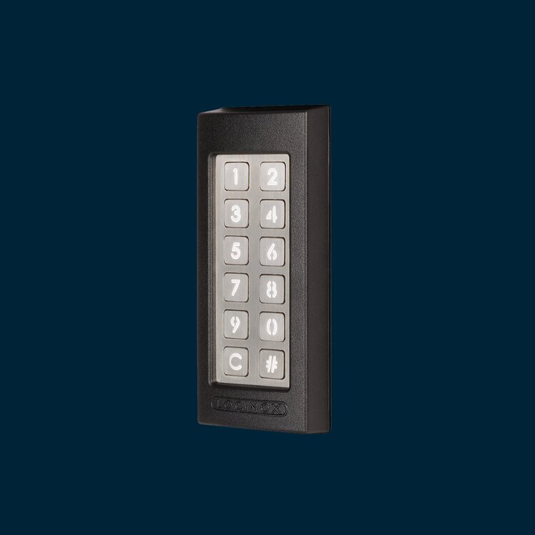 Tastatur mit 2 integrierten Relais