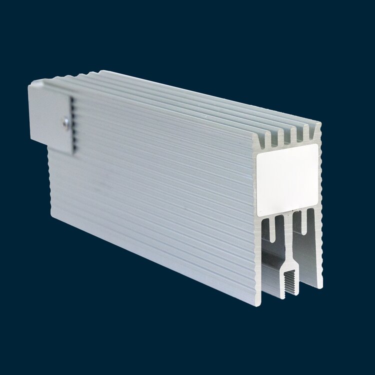 Heating top-hat rail