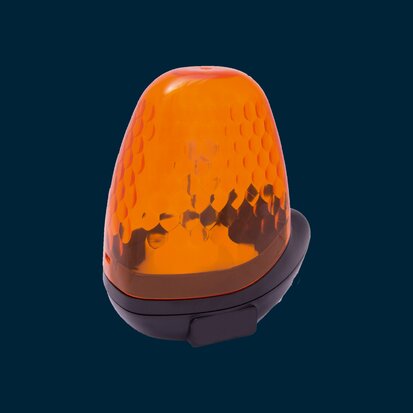 Flashing light, LED yellow, 230V oder 24V