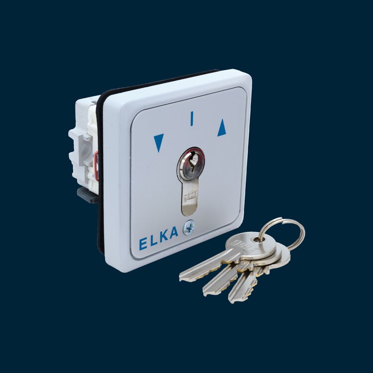 Key switch STRR  two signals, both lockable   