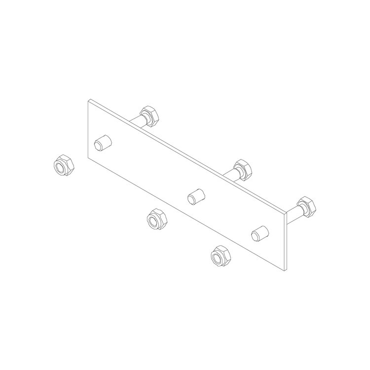 Boom reinforcement for P 2500 to P 4000 incl. screws   