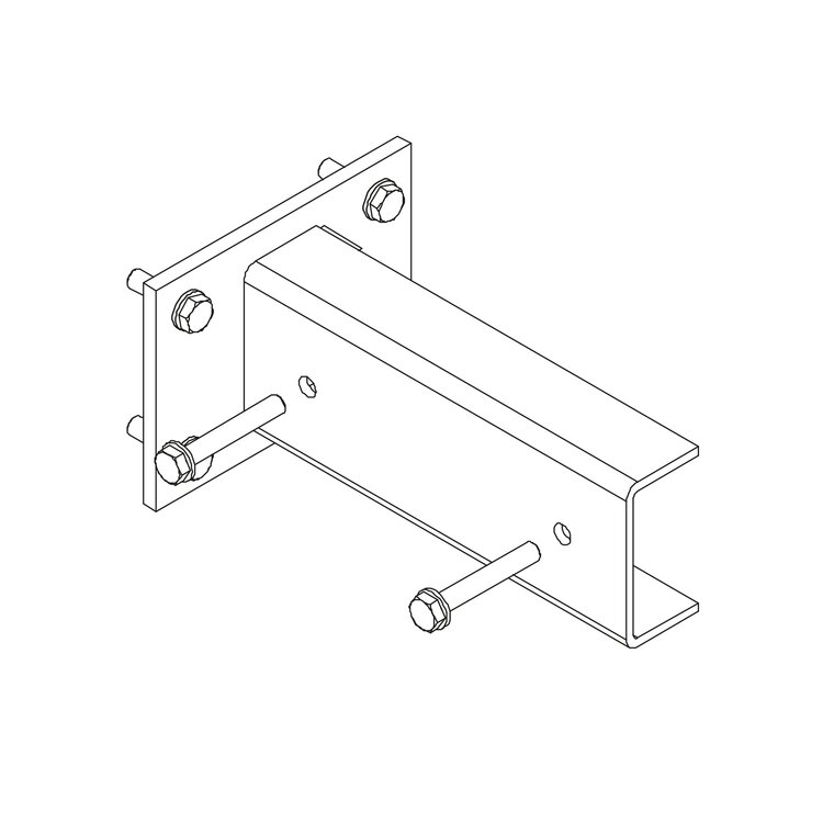 Boom holder for S 6000-8000