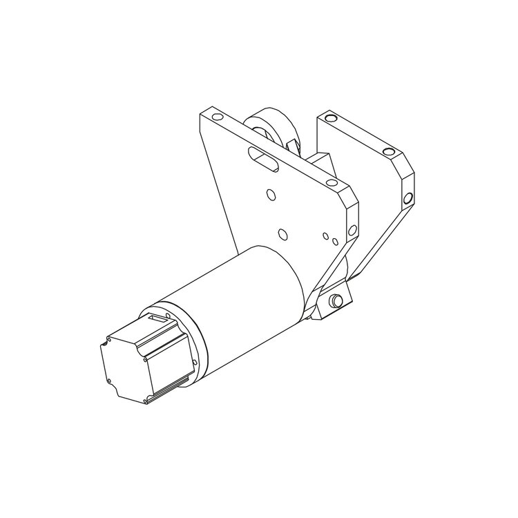 Motor/Gearbox-unit for barriers S 5000-6000