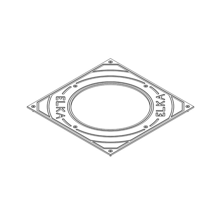 Base plate for paving stones
