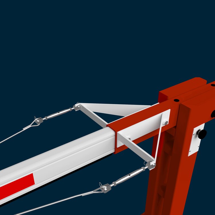 EH 25L RAL3002 Manual barrier