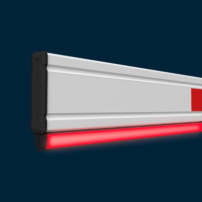 Boom lighting LED on the underside