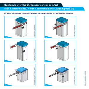 Radar sensor Comfort - Quick Guide - en