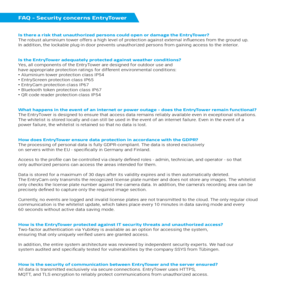 FAQ EntryTower - Security and Data Protection.pdf