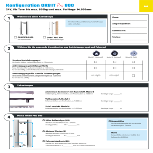 ORBIT Pro Konfigurator