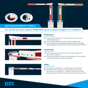 Articulation kit type 2 Product sheet